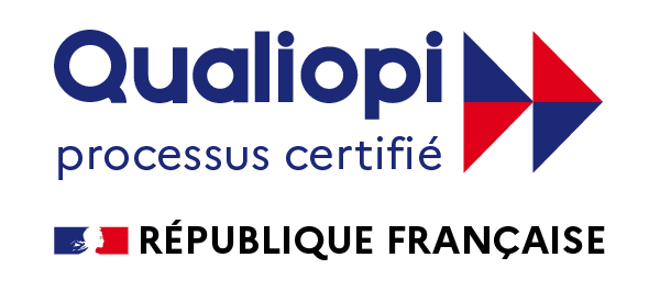 Logo Qualiopi processus certifié République Française